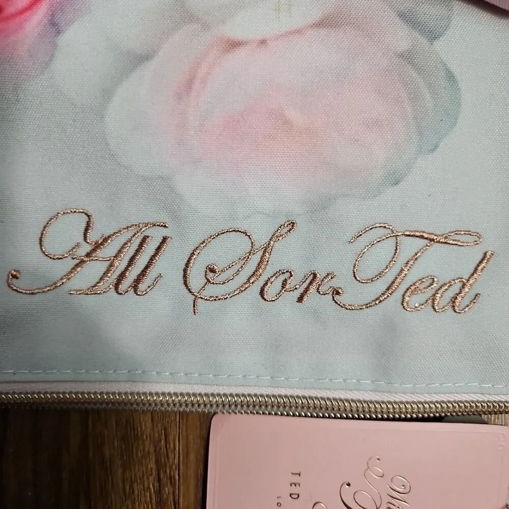 Ted Baker set Of three ALL SOR TED Laundry Bags New Pink Gray